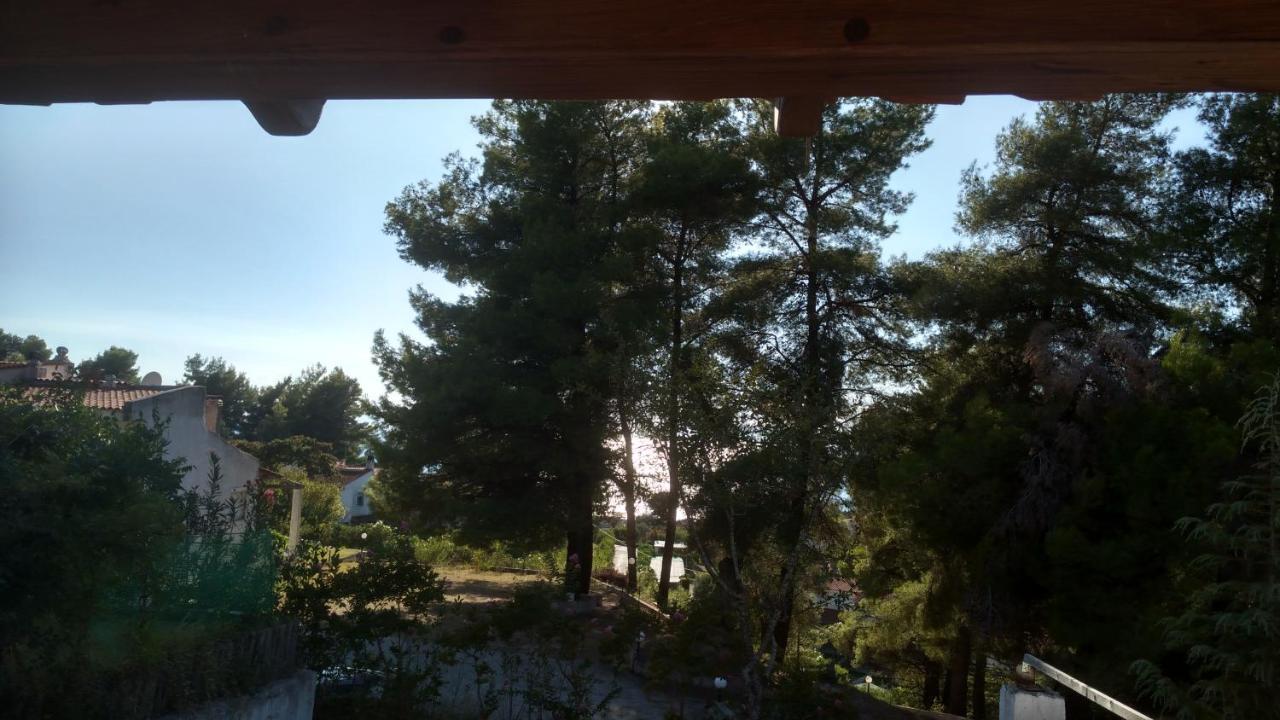 2-Bed Maisonette In Pine Forest, 250M From Beach Between Skala Fourka And Siviri Villa Skala Fourkas Exterior photo